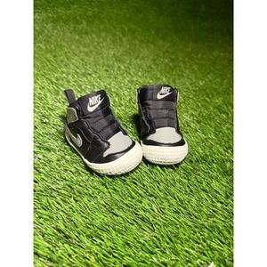 Nike Jordan 1 Crib Bootie 'Black/White Infant 1c